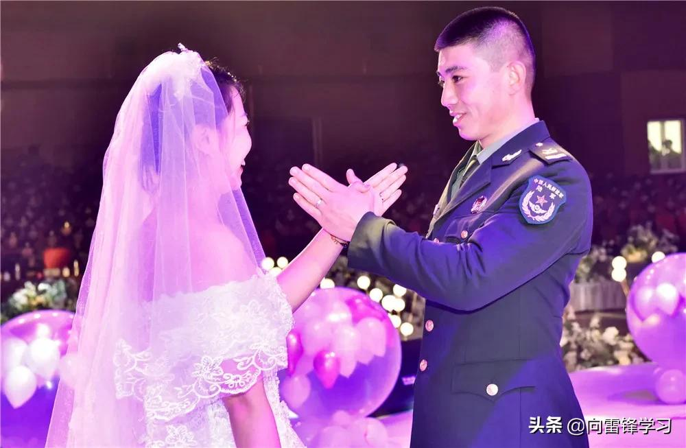 婚纱配军装，她们踏雪而来，美丽不冻人！