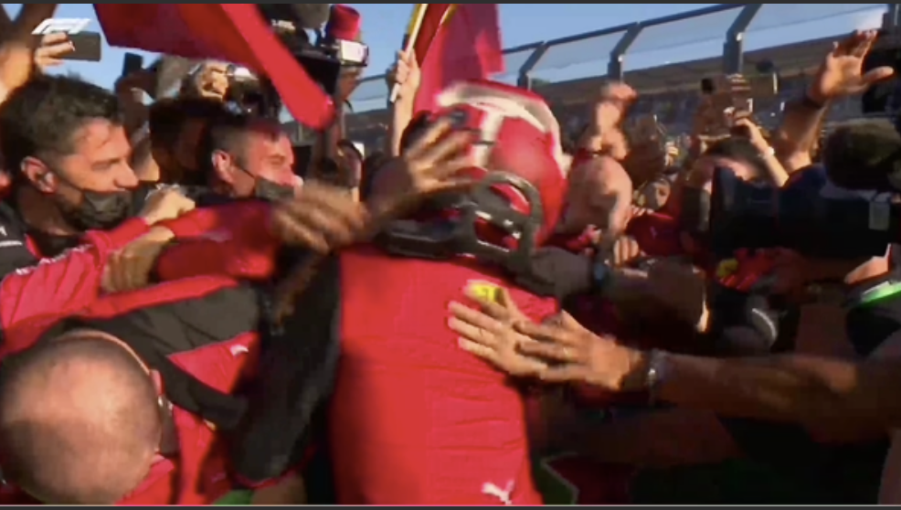 f1赛车勒克莱尔（杆位+冠军+最快圈速，勒克莱尔持续输出“凡尔赛”）