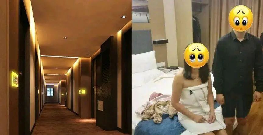 一妻子趁娃上课出轨开房，丈夫捉奸：两人赤身，她穿情趣内衣