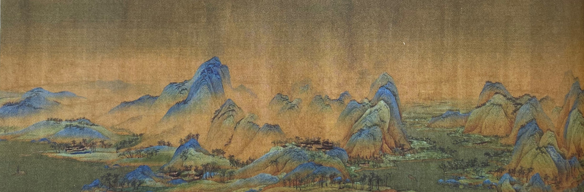 奥运会开幕式完整版（2008年北京奥运会开幕式上一幅绝美的山水长卷《千里江山图》）