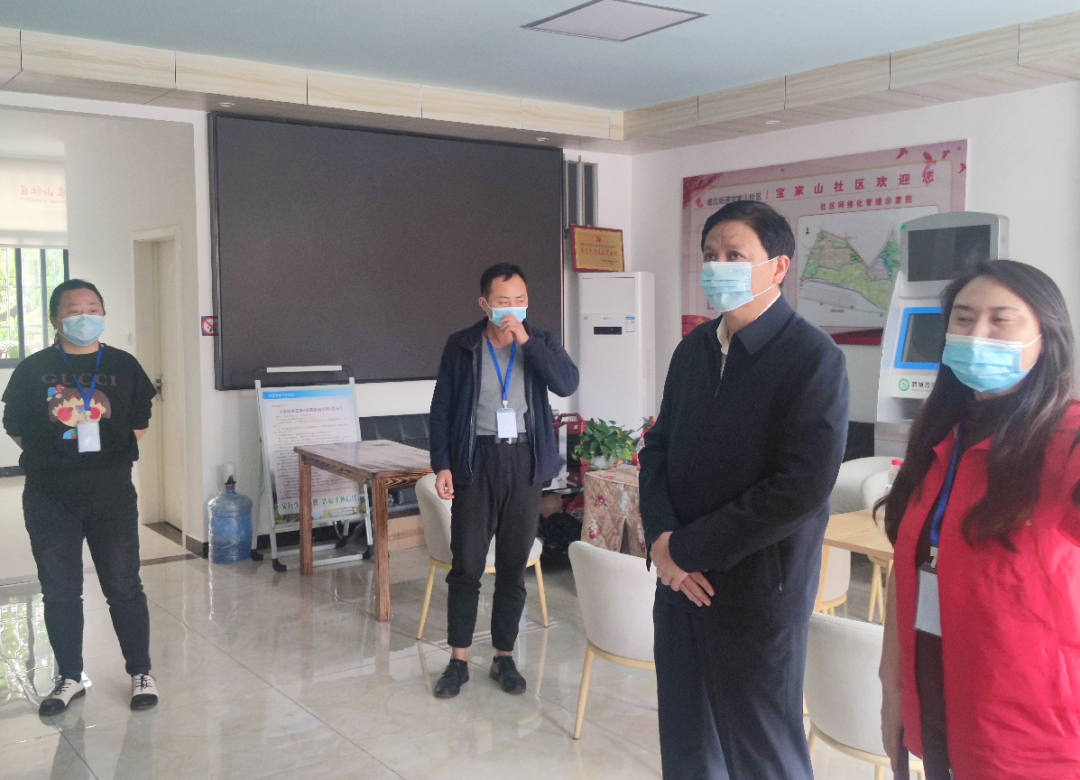 市人大常委会机关：下沉一线督导 共筑防疫屏障