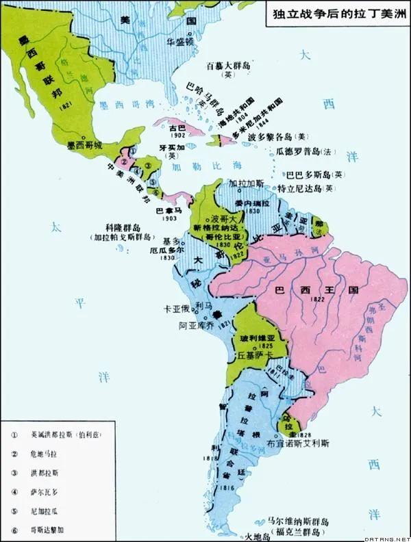 为什么成为拉丁美洲(中南美洲为什么叫拉丁美洲？)
