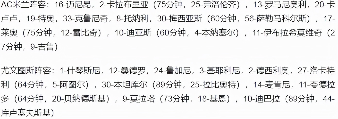 ac米蘭vs尤文圖斯（意甲-AC米蘭0-0尤文圖斯降至第三 伊布傷退 莫拉塔失良機）