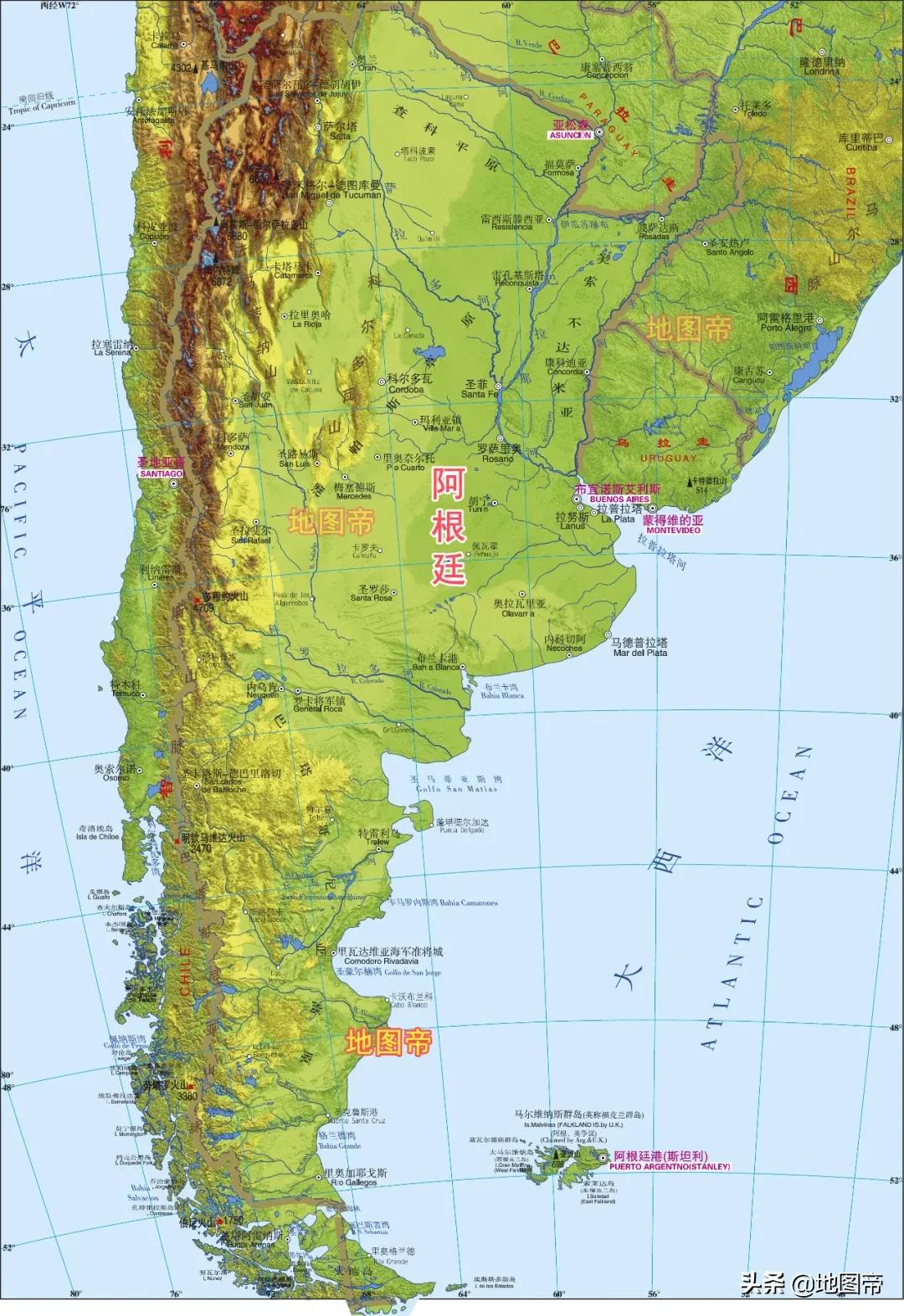 阿根廷和乌拉圭都是西班牙殖民地，为何分成两个国家？