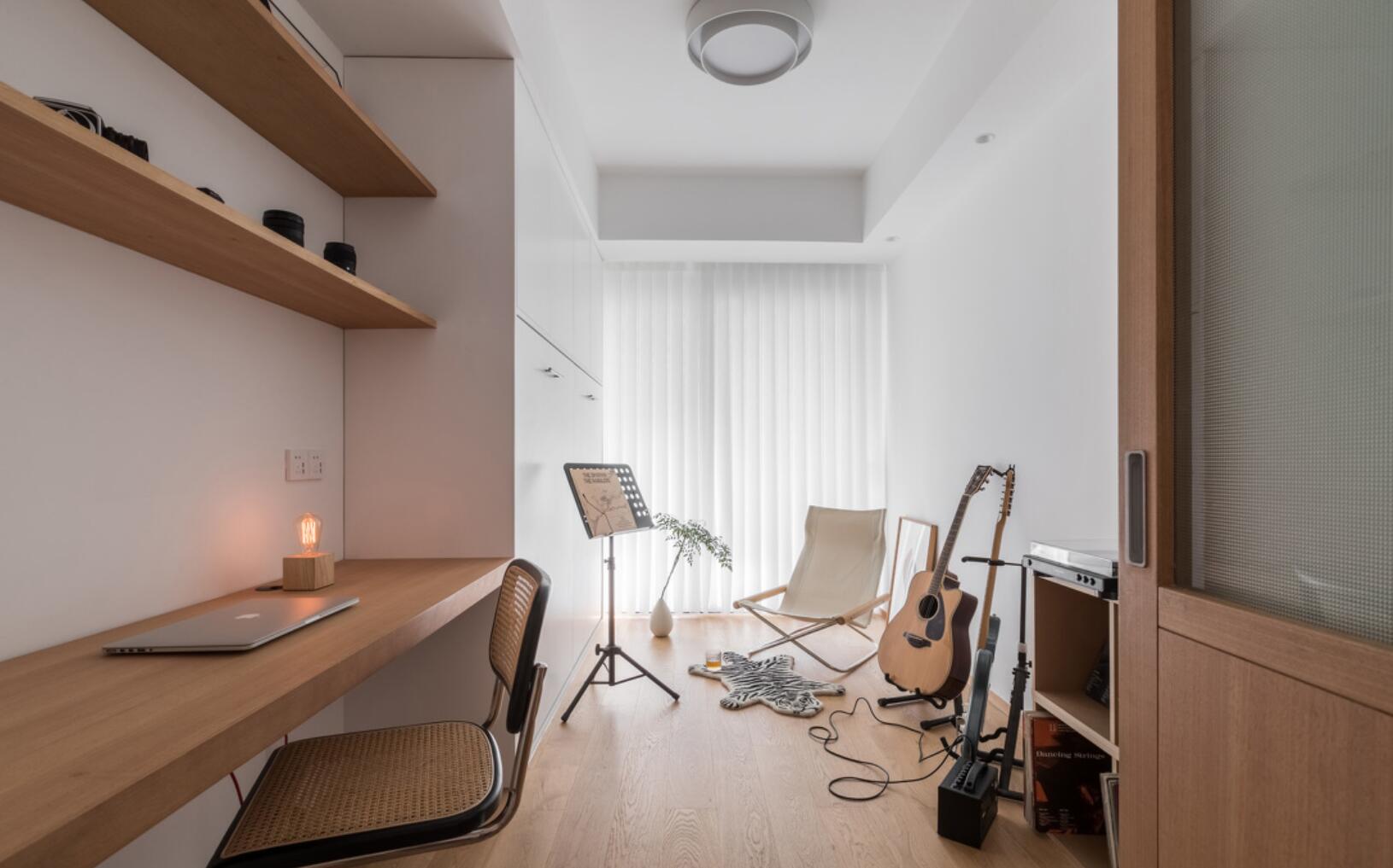 难怪日式原木风会这么火！她89㎡新家，一进门就引起强烈舒适