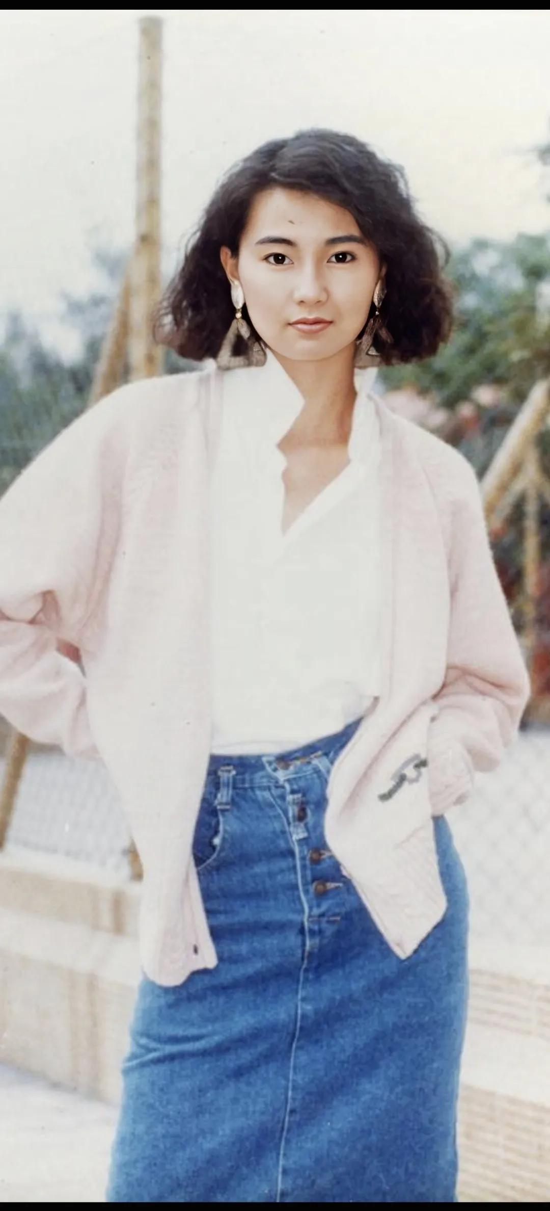 回忆杀:八九十年代tvb港姐张曼玉无美颜无p图的高清美图有多美