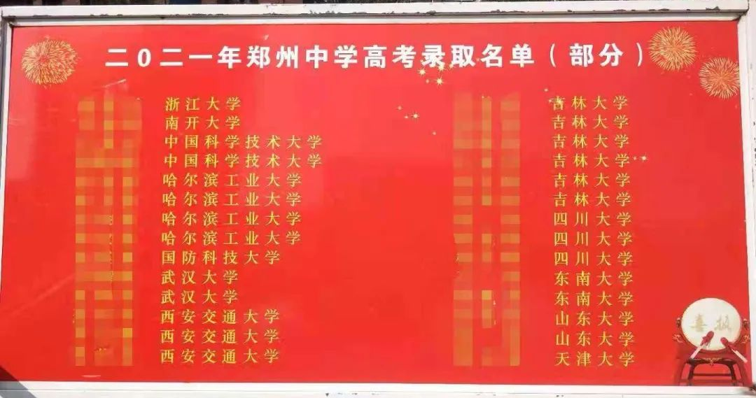 热门！郑州大小三甲及热门高中高考录取数据，清北、985、211……