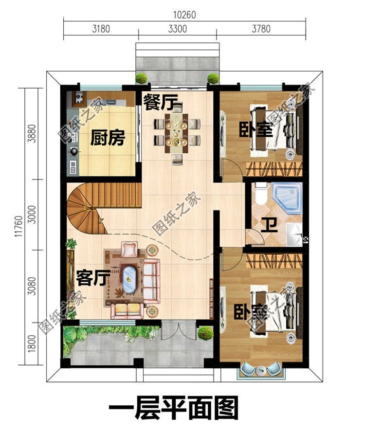 五套稳重踏实的养老房设计，真正地适合父母晚年生活的房屋