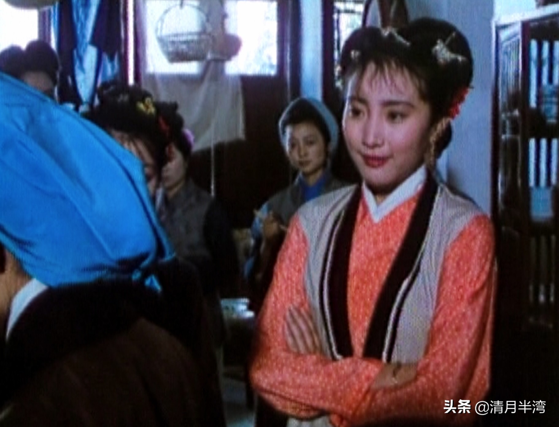 北影版《红楼梦》40位美人集锦，耐看不撞脸，打酱油的都惊鸿一瞥