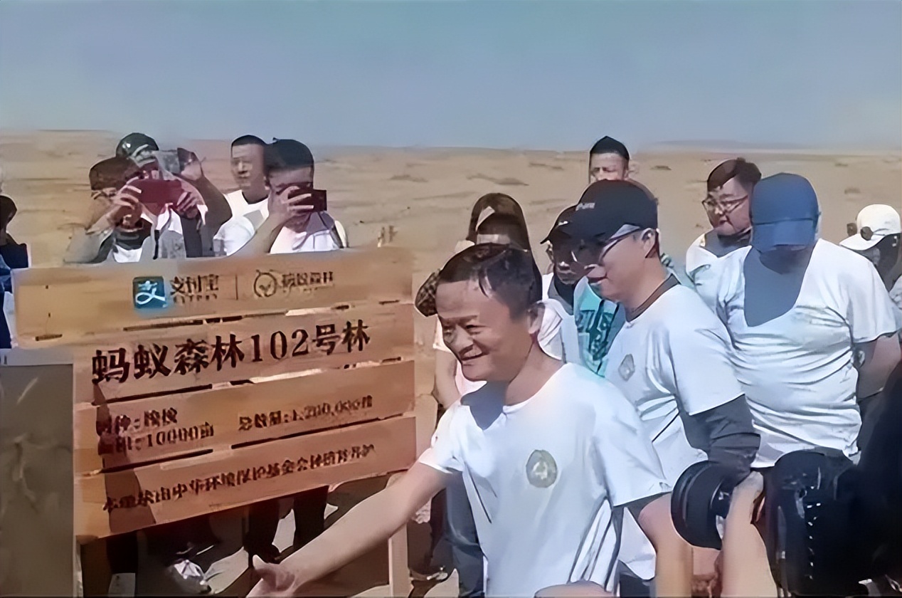 2016年马云斥巨资打造蚂蚁森林，承诺在沙漠种树，如今怎么样了？