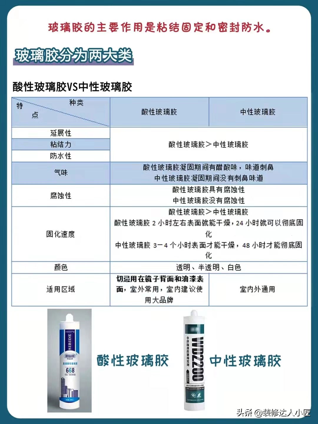 这17个收口要用玻璃胶，不仅实用还美观，千万别用错了