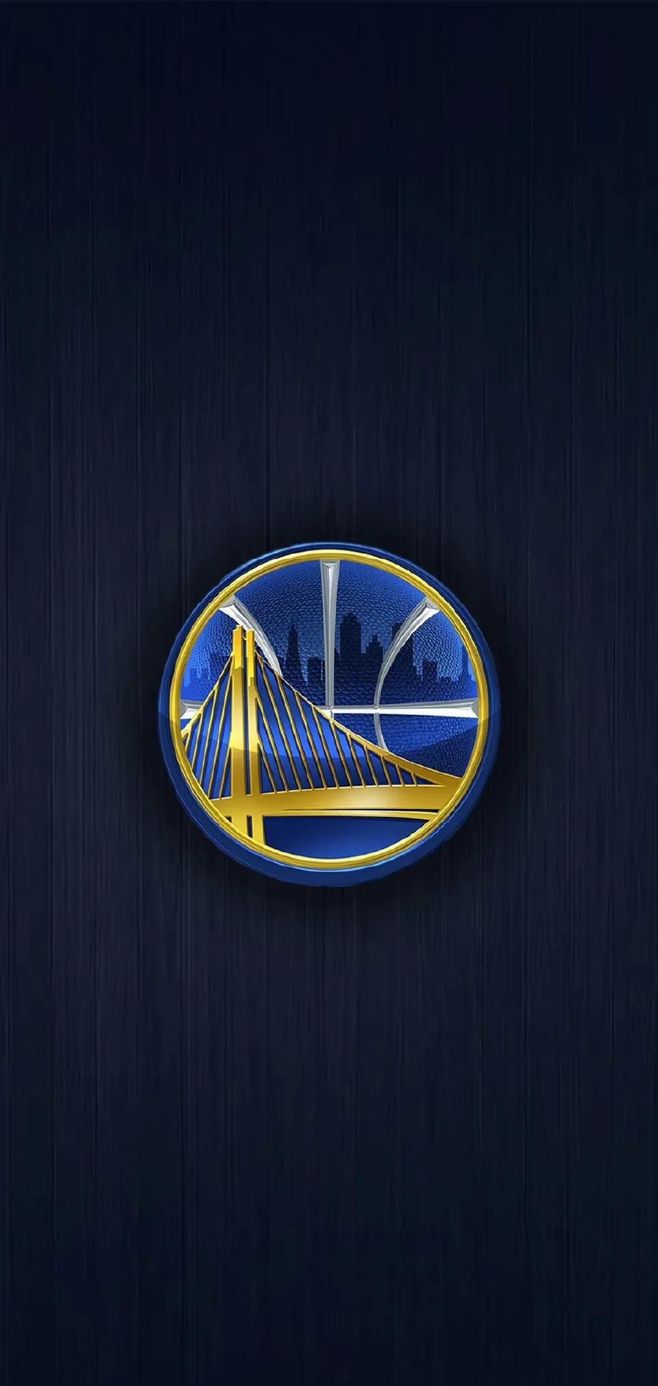 金州勇士隊徽(3d效果的nba球隊logo壁紙,喜歡籃球的趕緊收藏吧)