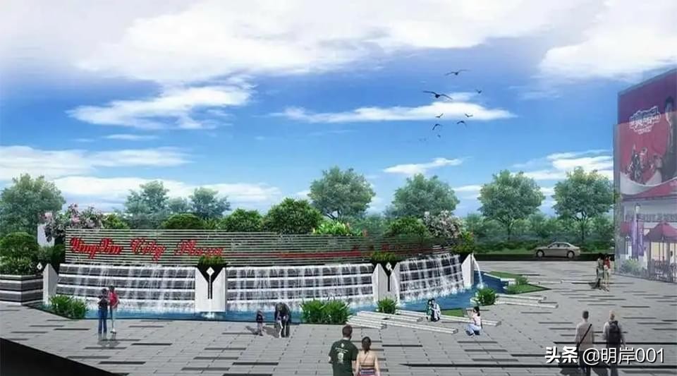 明岸：城市文化广场景观设计方案