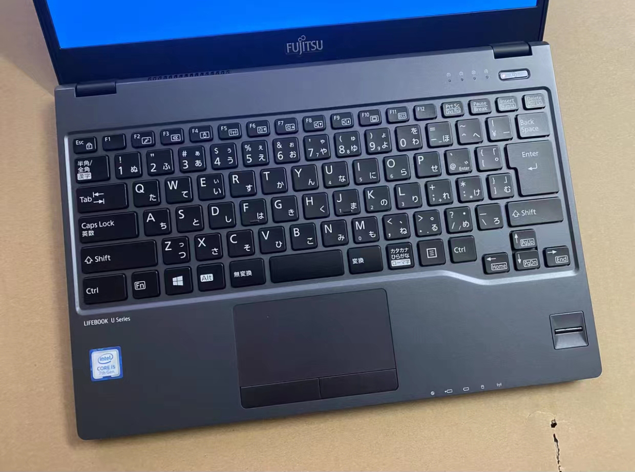 这才是"洋垃圾"王者,800克的富士通u938笔记本只卖一千块