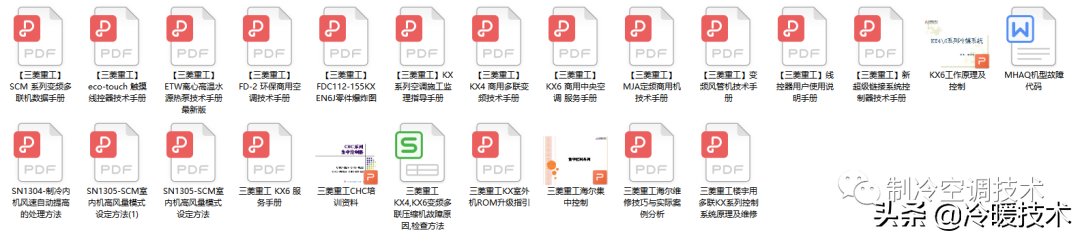 暖通空调实战技术维修手册（收藏）