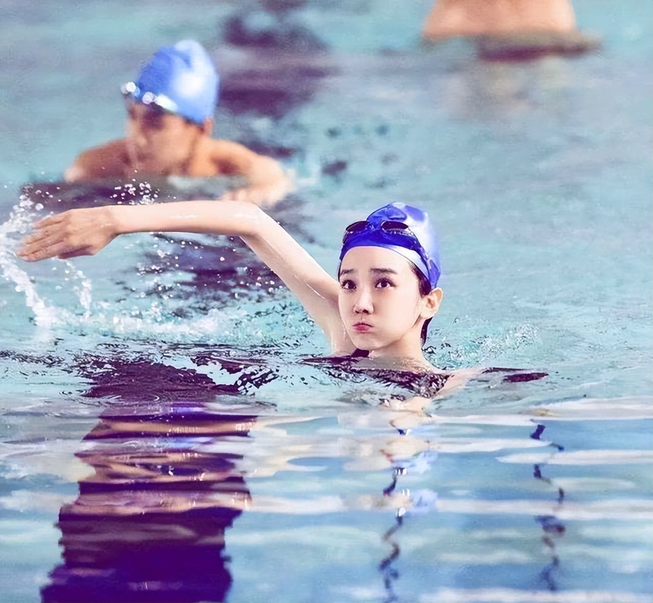 陈小纭是奥运冠军吗(女星陈小纭为何放弃游泳进娱乐圈捞金?