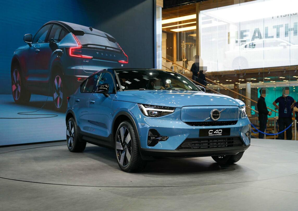 XC40电动版的轿跑兄弟，沃尔沃C40电动车亮相广州车展