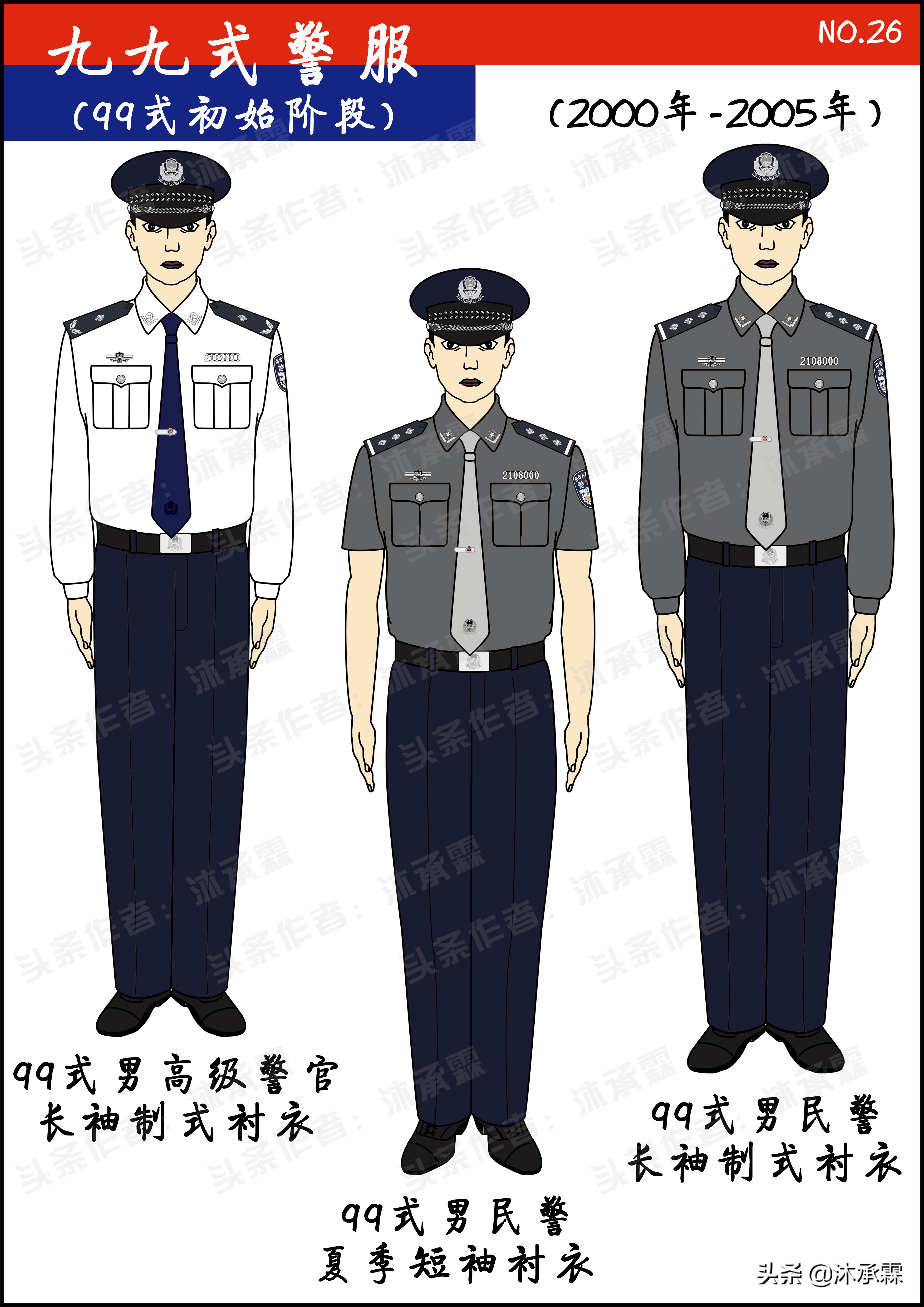 “耕耘不辍，踵事增华”——监狱戒毒系统民警警服变迁「纯图版」