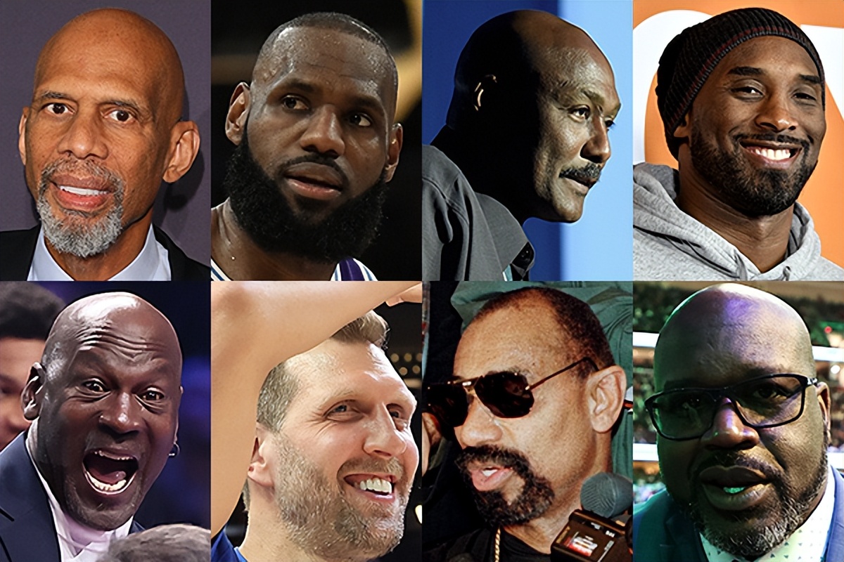 nba歷年總決賽冠軍(組圖：NBA常規賽累計得分排名前八位球員)