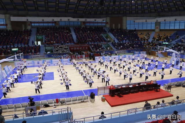 中国城市篮球联赛宁夏选拔赛激战正酣