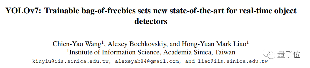 YOLOv7速度精度超越其他变体，大神AB发推，网友：还得是你