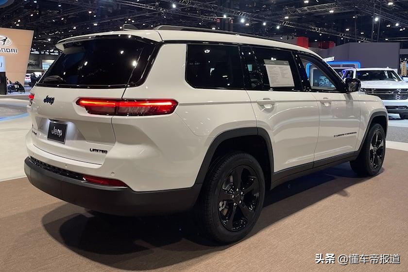 新车 | 对标国产X5，整车黑化很吸睛，Jeep大切诺基L特别版曝光