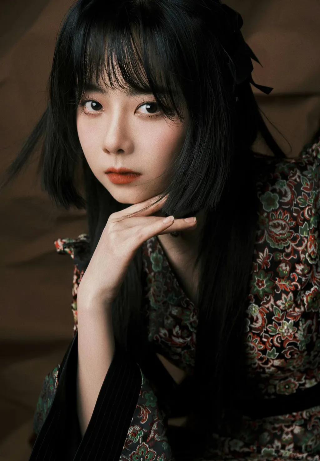 小精灵美照~谭松韵