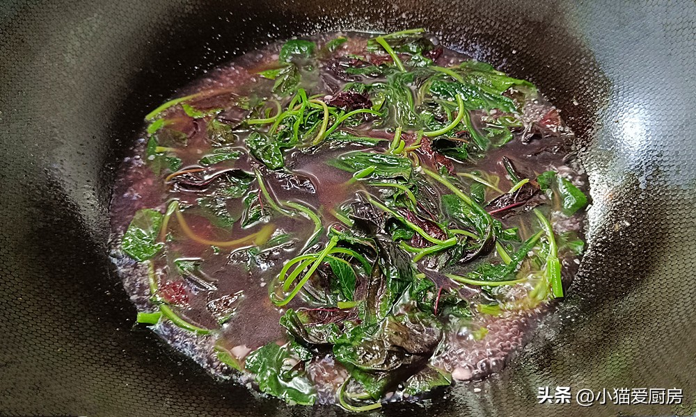 图片[8]-【水煮苋菜】做法步骤图 小时候最喜欢用它做的汤泡饭吃 特别-起舞食谱网