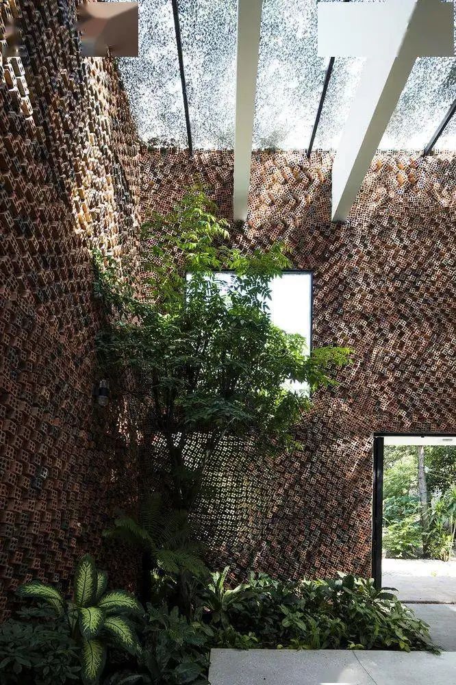 自呼吸墙,透气的建筑外墙|红砖艺术