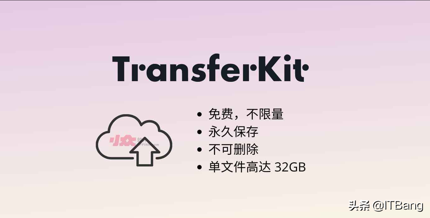不限量免费网盘，永久保存，不可删除，单文件高达 32GB
