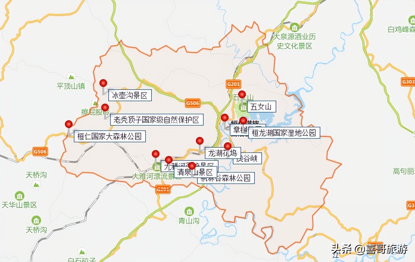 桓龙湖地图图片