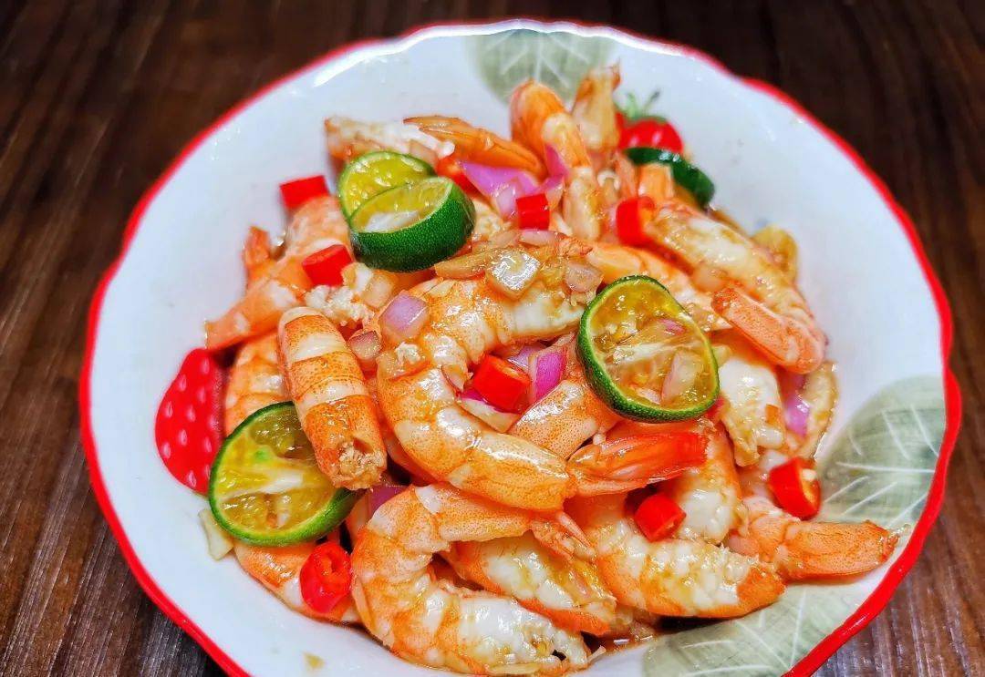 图片[5]-【凉拌大虾】做法步骤图 爽口解馋 一大盘不够吃-起舞食谱网