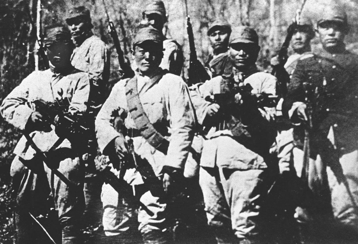 1945年天放越狱，日军发动了数十万人的血腥搜索。