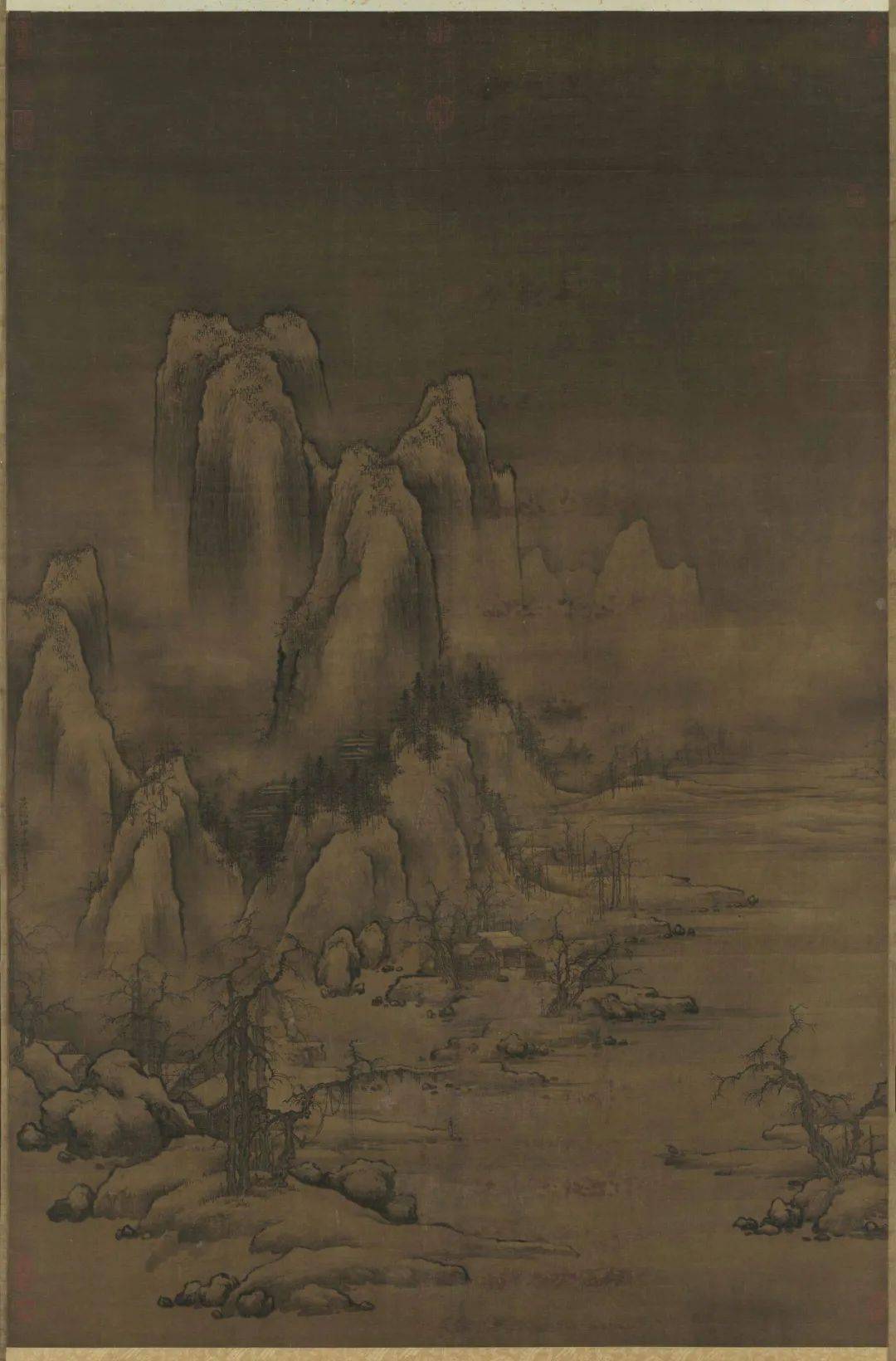 山水画：此画被人称宋画第一，范宽《溪山行旅图》赏析
