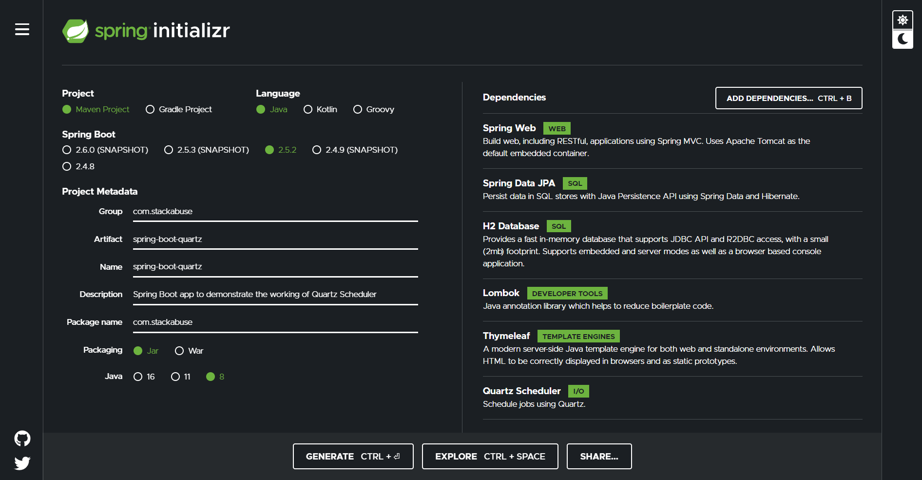 使用 Spring Boot 的 Quartz 指南