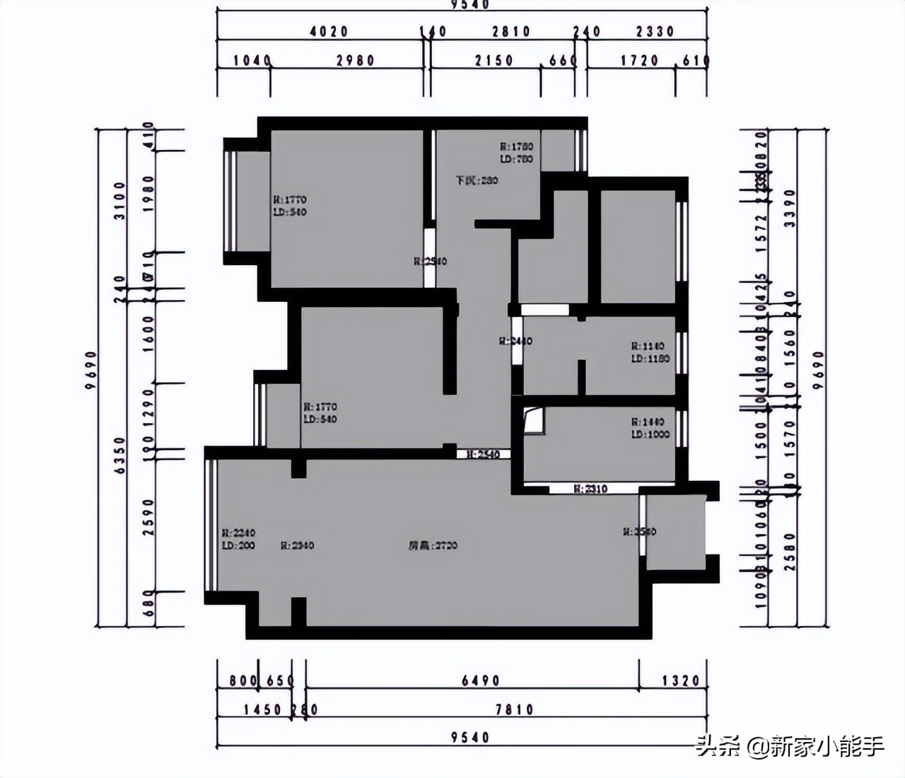 97㎡原木风小三房全包装修，温馨实用尽显自然质感