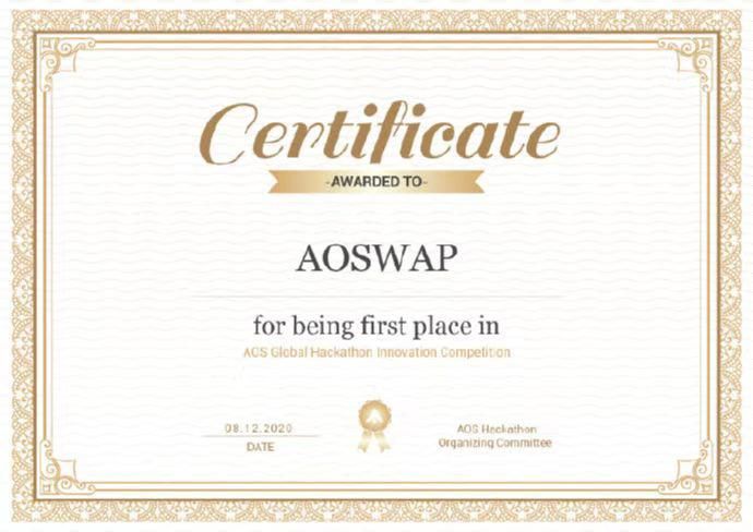 AOSWAP独有AMM做市机制
，开创DEX新纪元
