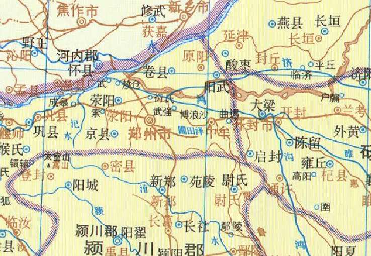 河南开封、登封、封丘，三地名字中都有“封”字，来历是一样的吗