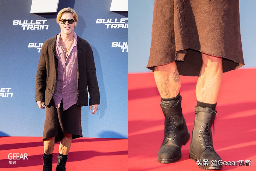 58岁又如何？布拉德·皮特穿上裙子踏红毯