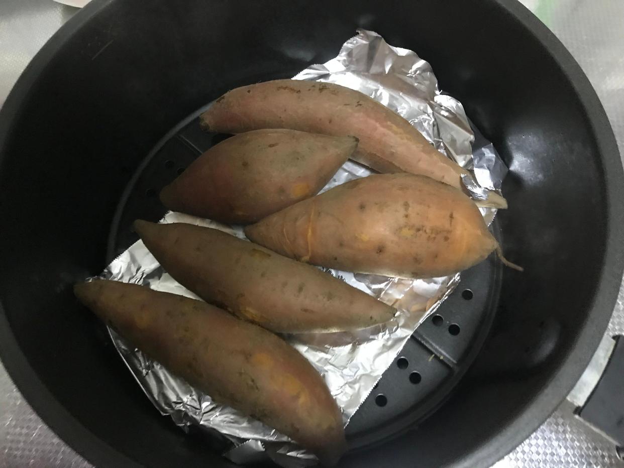 图片[6]-【烤地瓜】做法步骤图 焦香可口 别错过-起舞食谱网