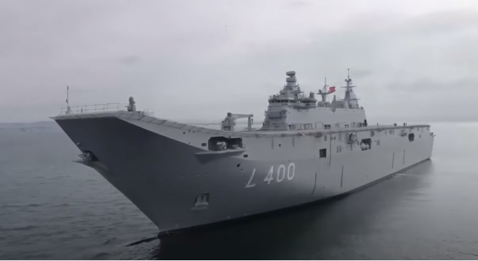 土耳其海军两栖攻击舰（LHD）将进行无人机实验