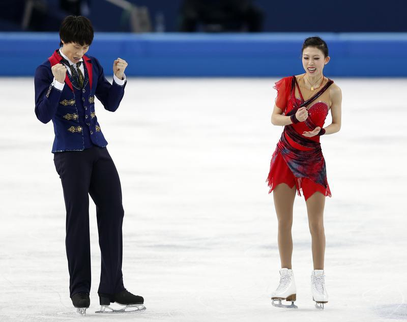 花样滑冰大奖赛法国站(晶报看冬奥丨冰雪英雄庞清、佟健)