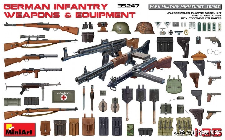 最全的，二战单兵武器图鉴