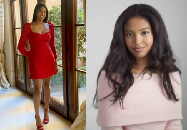 科比大女儿娜塔莉亚晒最新靓照！气质出尘，颜值完全不输瓦妮莎