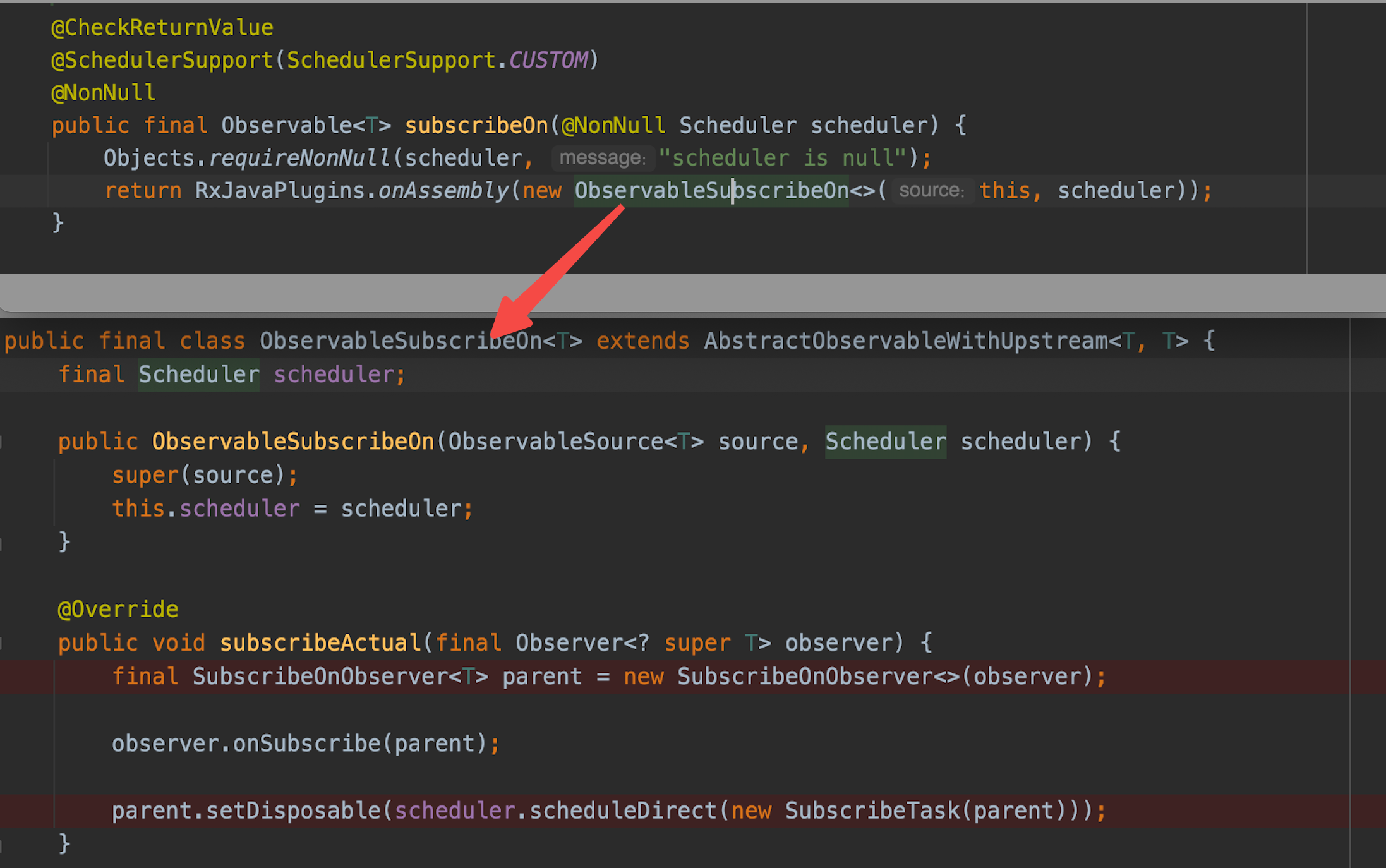 android RxJava 线程切换原理探索