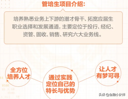 金融业的管培生是干啥的？