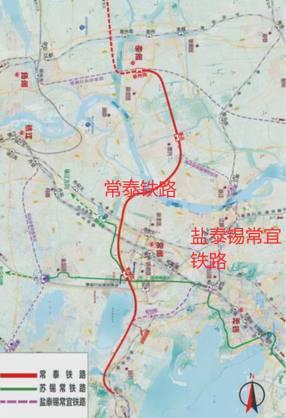 绝地反击,常泰铁路有望"十四五"末期建成,"支线"成"主线" – 无锡生活