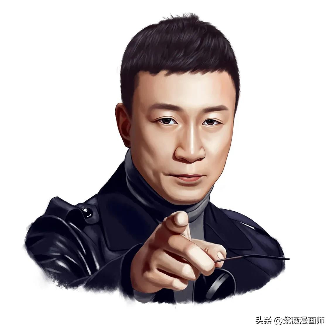 成熟男人写实头像，中年男士必备，气质儒雅，男人味十足