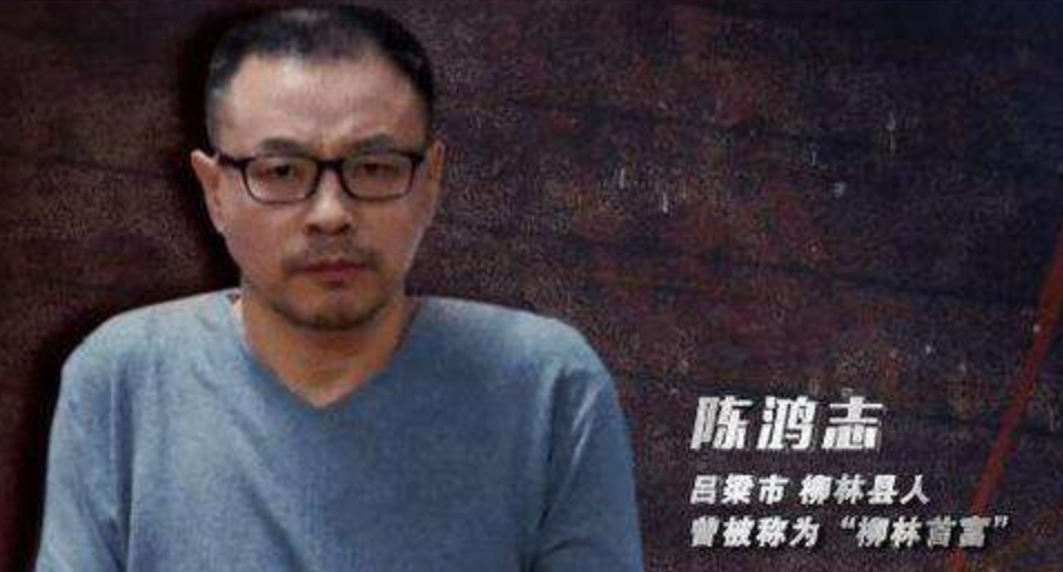 柳林陈鸿志，从擦鞋工到煤老板，身家78亿房产341处，已被判死刑