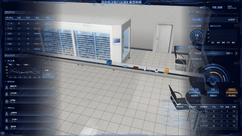 数字孪生智慧医院：构建三维医疗管控系统